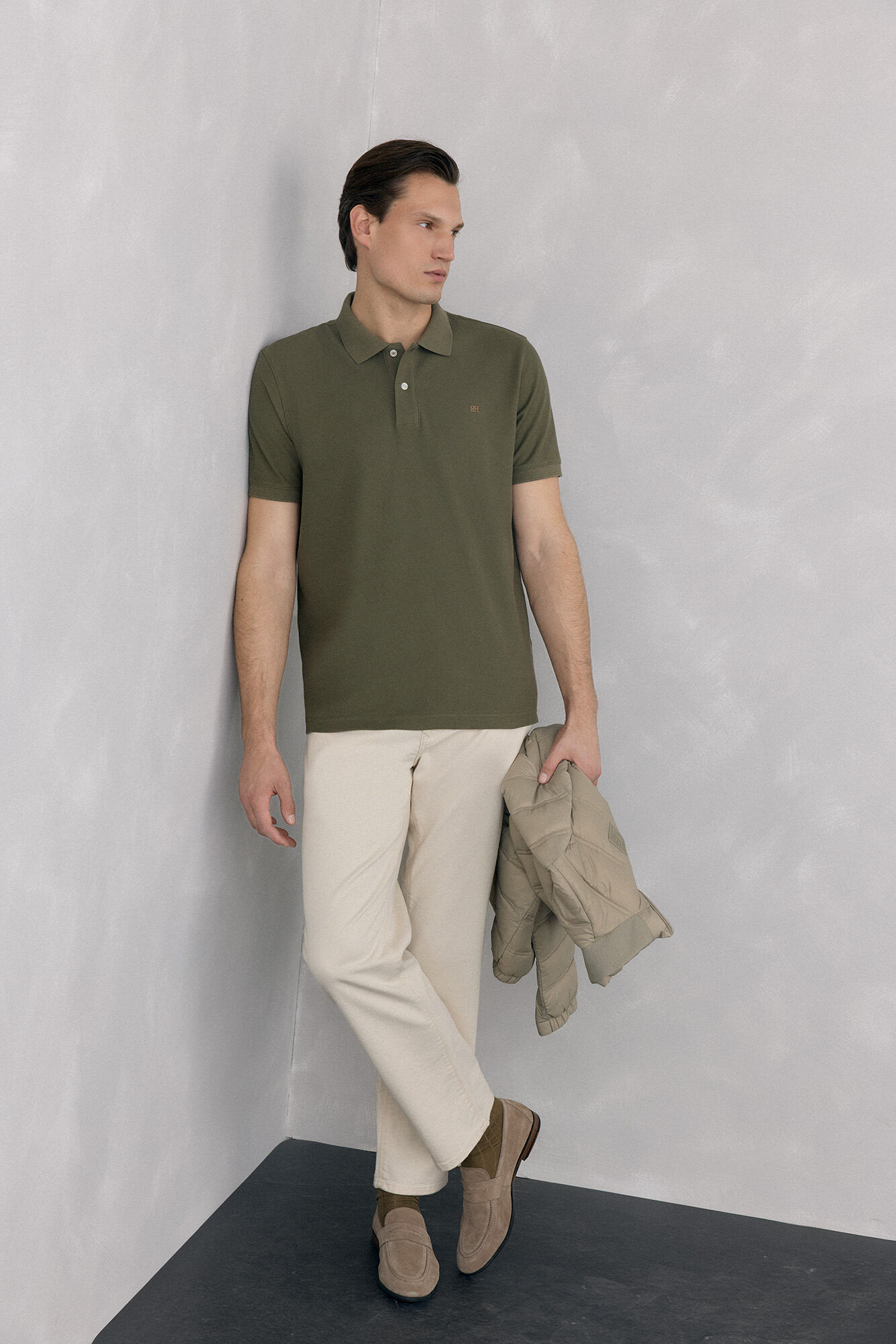 Pedro del Hierro Basic piqu&eacute; polo shirt