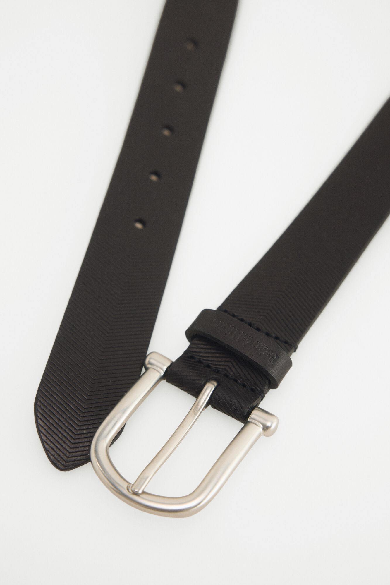 Pedro del Hierro Leather sport belt