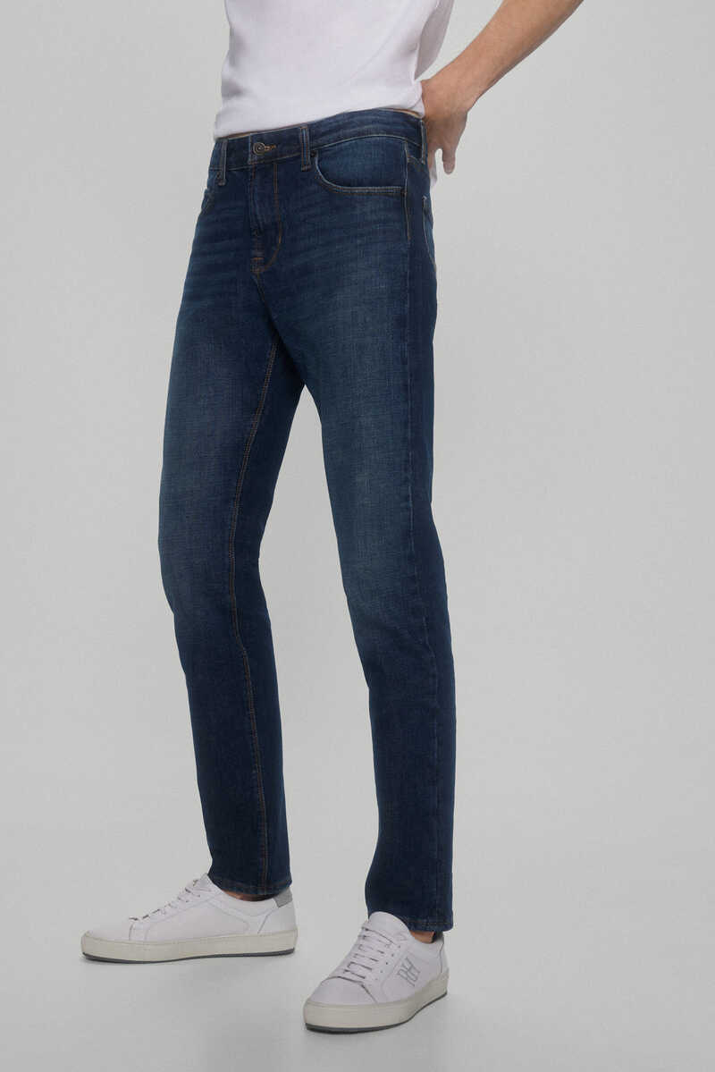 Pantalón vaquero premium flex slim fit, Jeans de homem