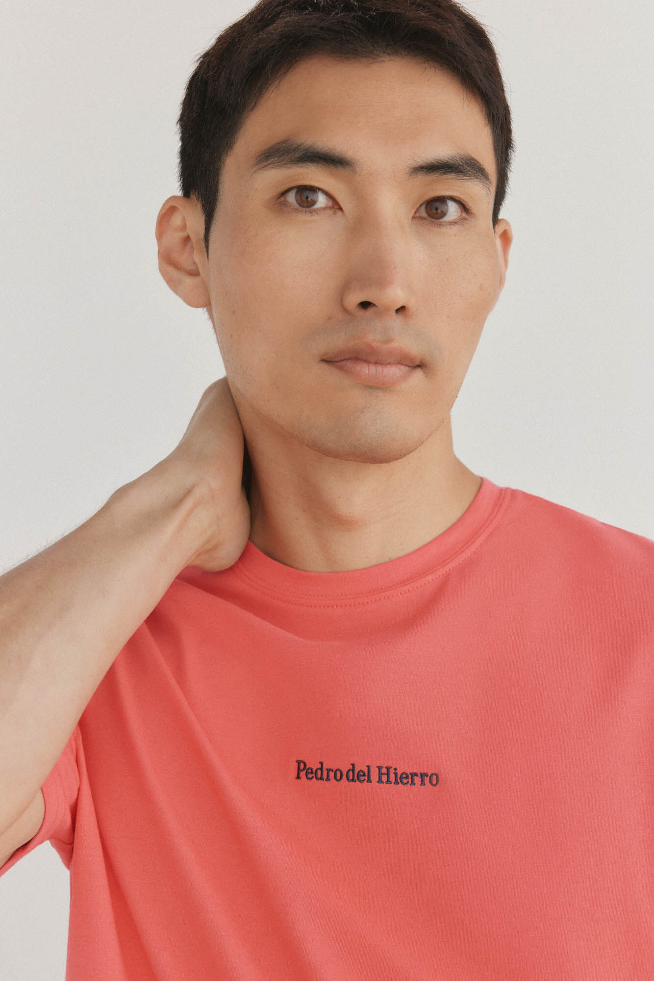 Pedro del Hierro Positional logo t-shirt Red