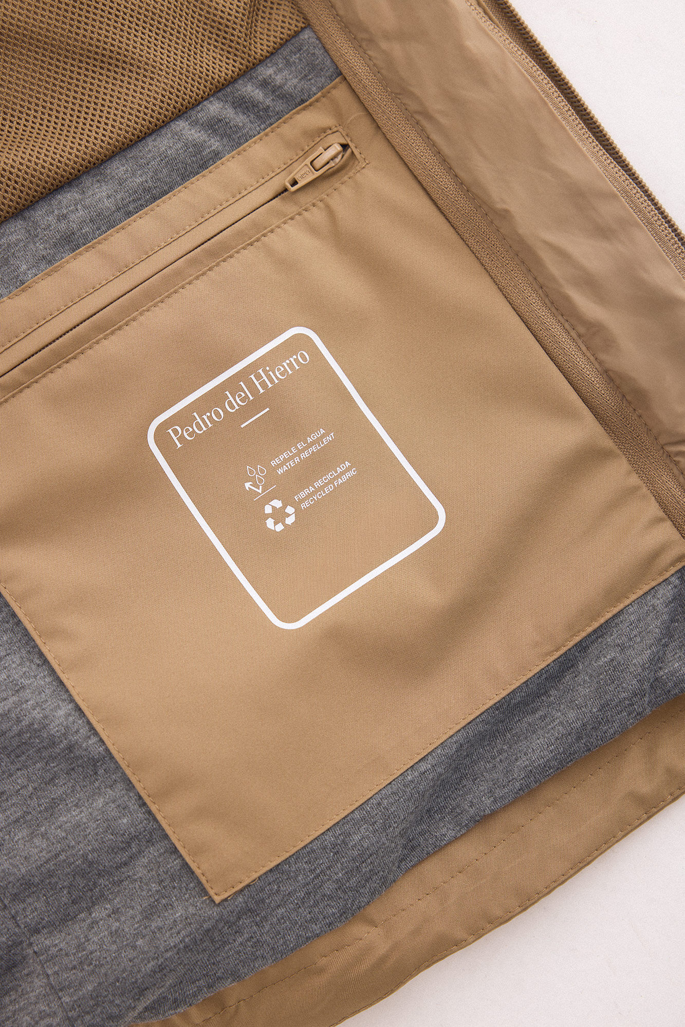 Pedro del Hierro Light casual jacket Beige