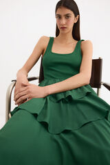 Pedro del Hierro Vestido bailarina Verde
