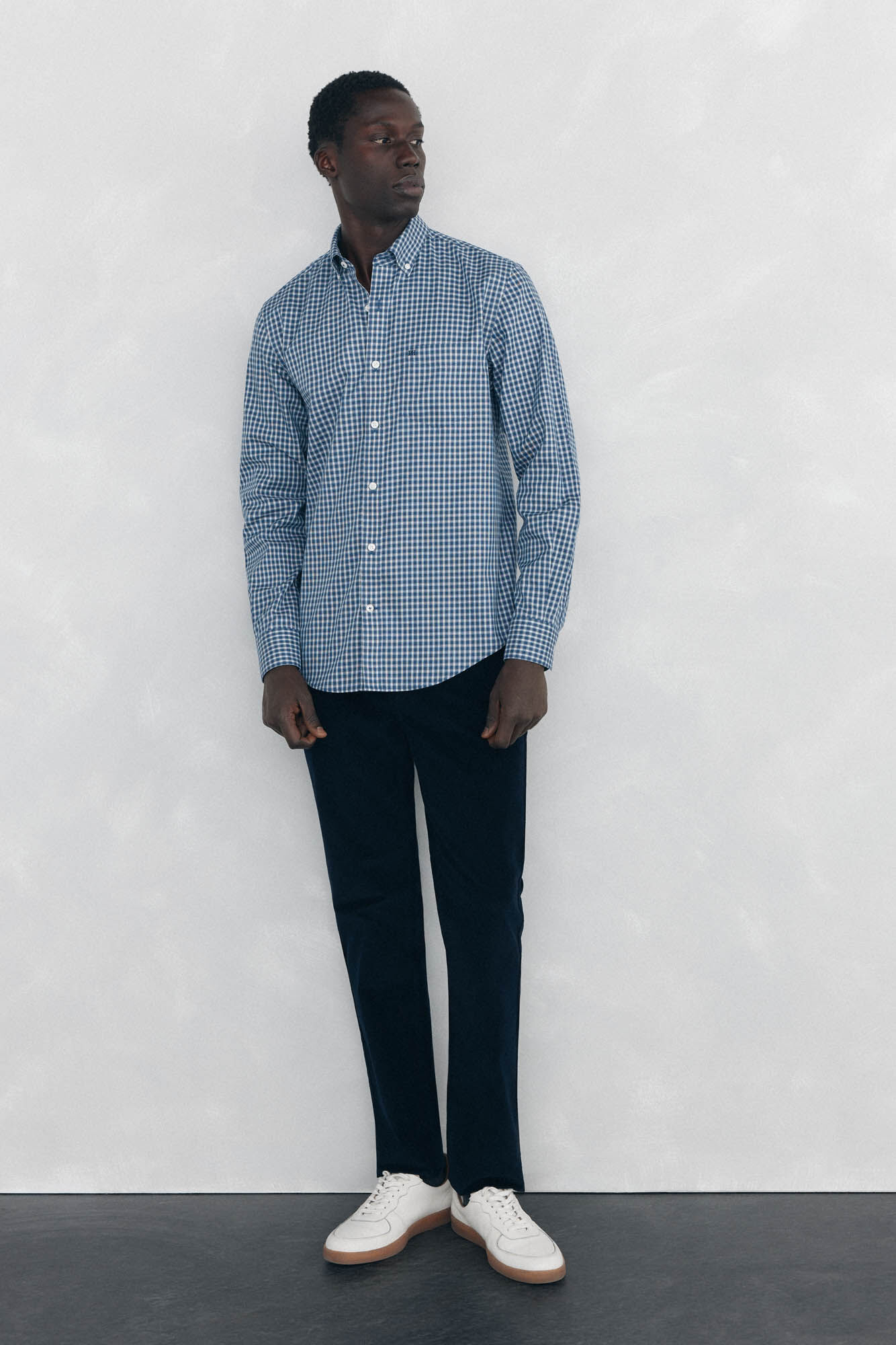 Pedro del Hierro Cal&ccedil;as de veludo slim fit com 5 bolsos Azul