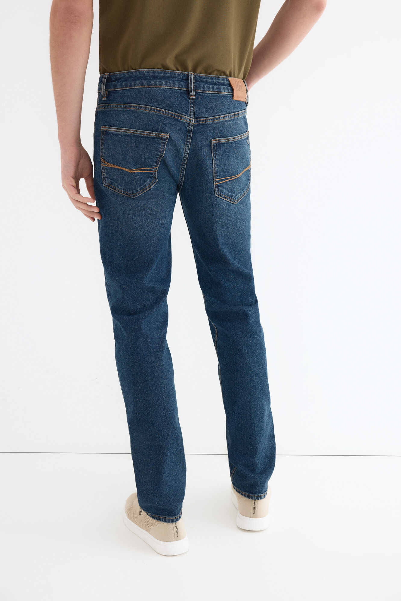 Pedro del Hierro Premium flex slim jeans Blue