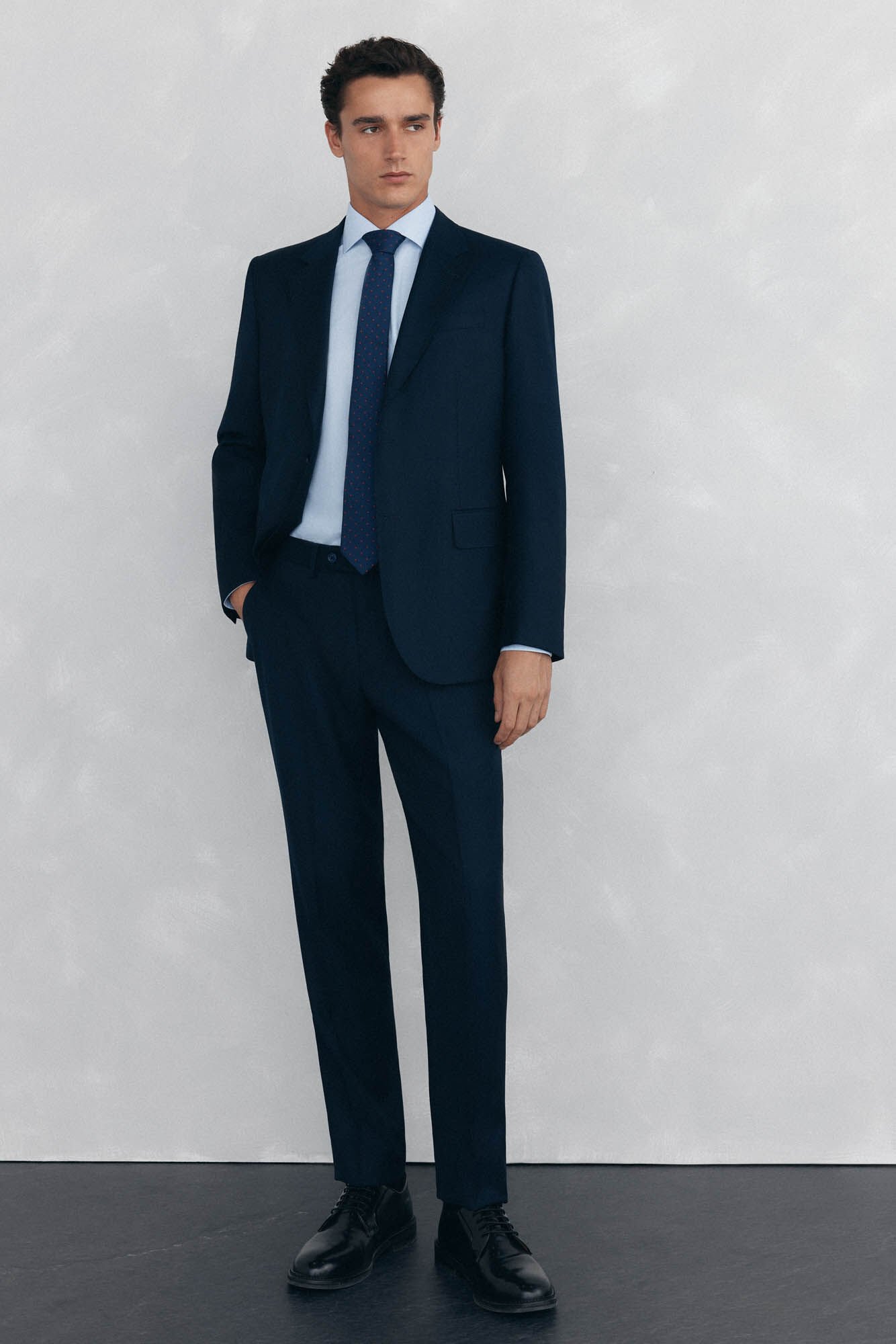 Pedro del Hierro Camisa non iron + antimanchas Branco