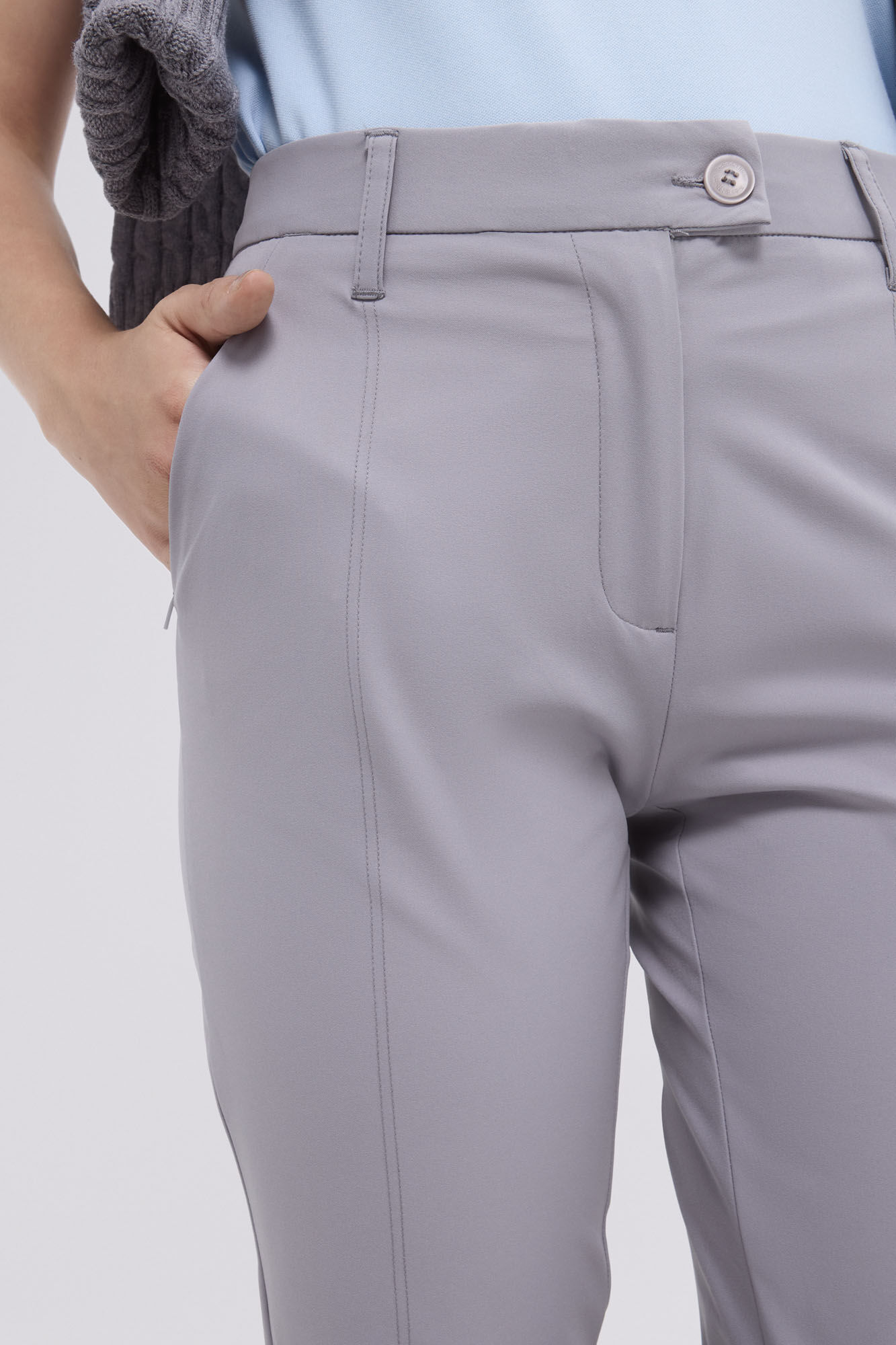 Pedro del Hierro Long golf pants Grey