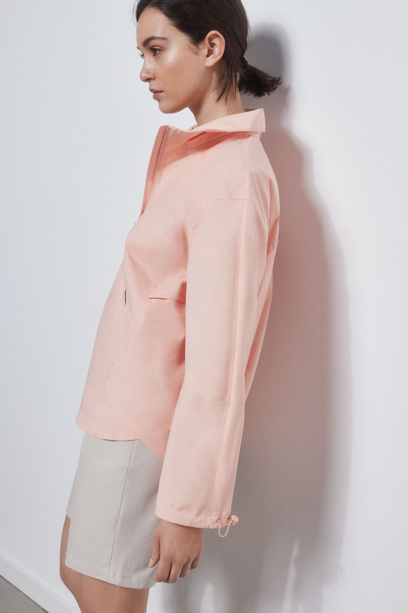 Pedro del Hierro GOLF hooded windbreaker Pink