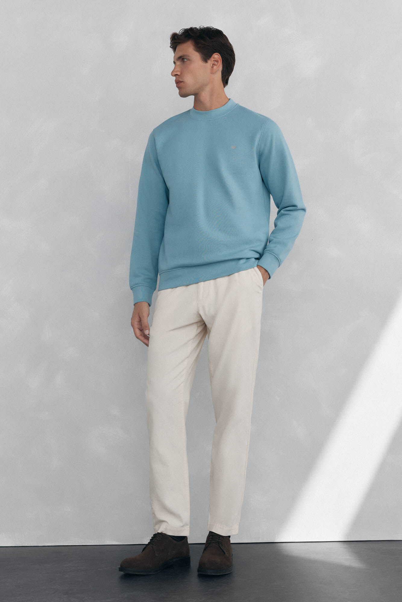 Pedro del Hierro Crew-neck sweatshirt Blue
