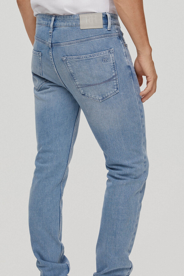 Pedro del Hierro Slim fit premium flex jeans Blue