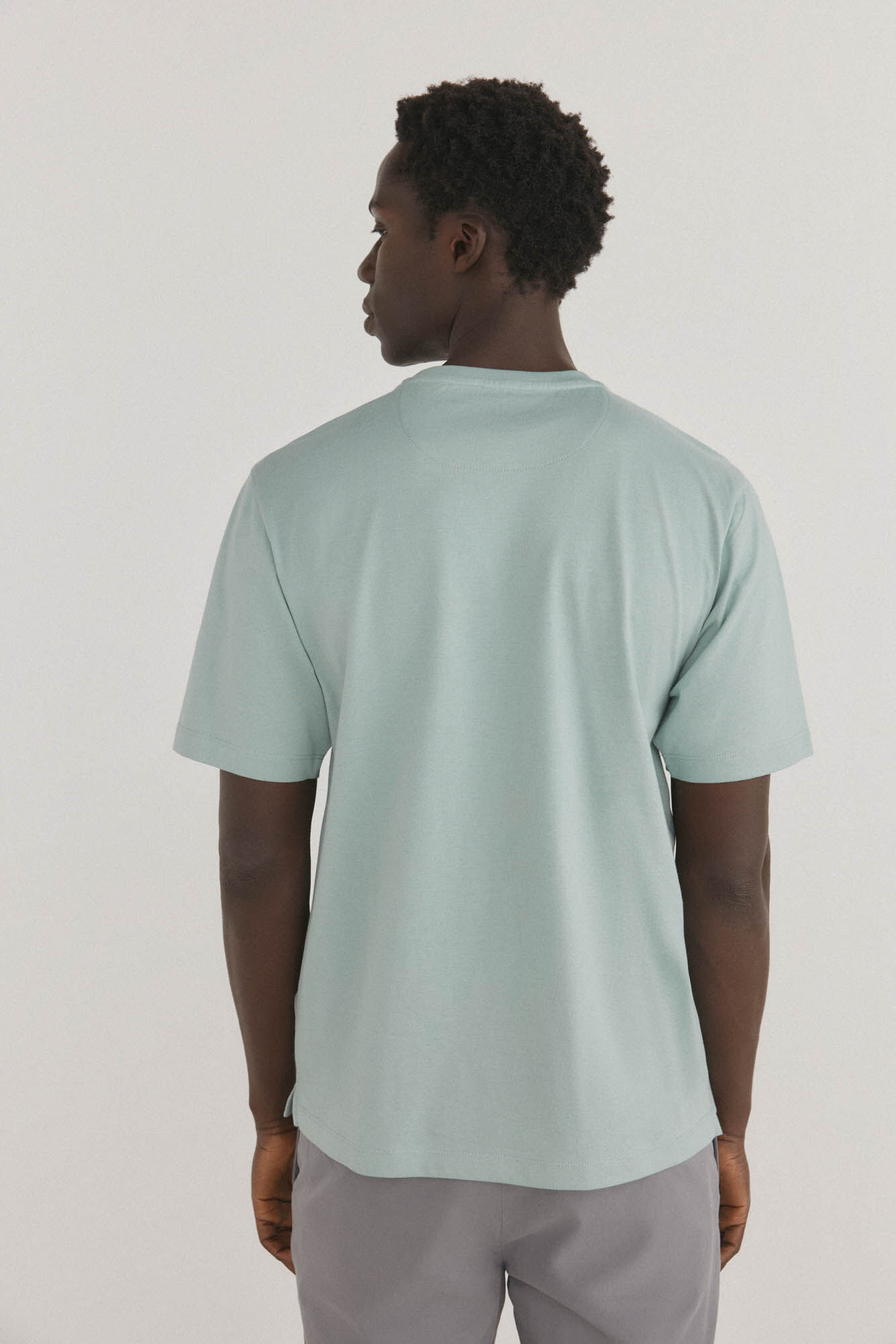 Pedro del Hierro Basic T-shirt Blue