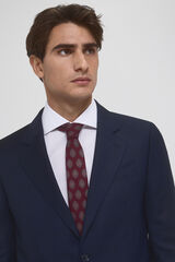 Pedro del Hierro American slim fit checked suit Blue