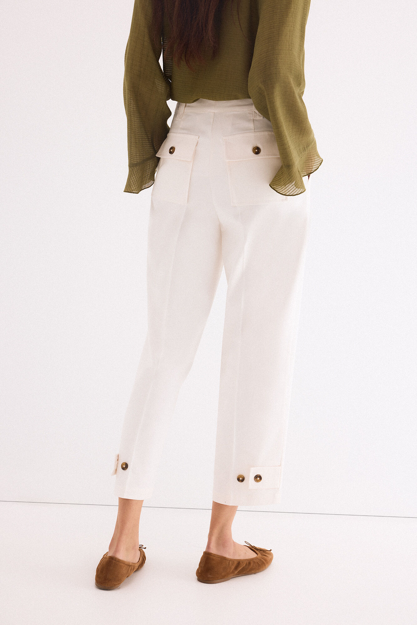 Pedro del Hierro Pleated trousers