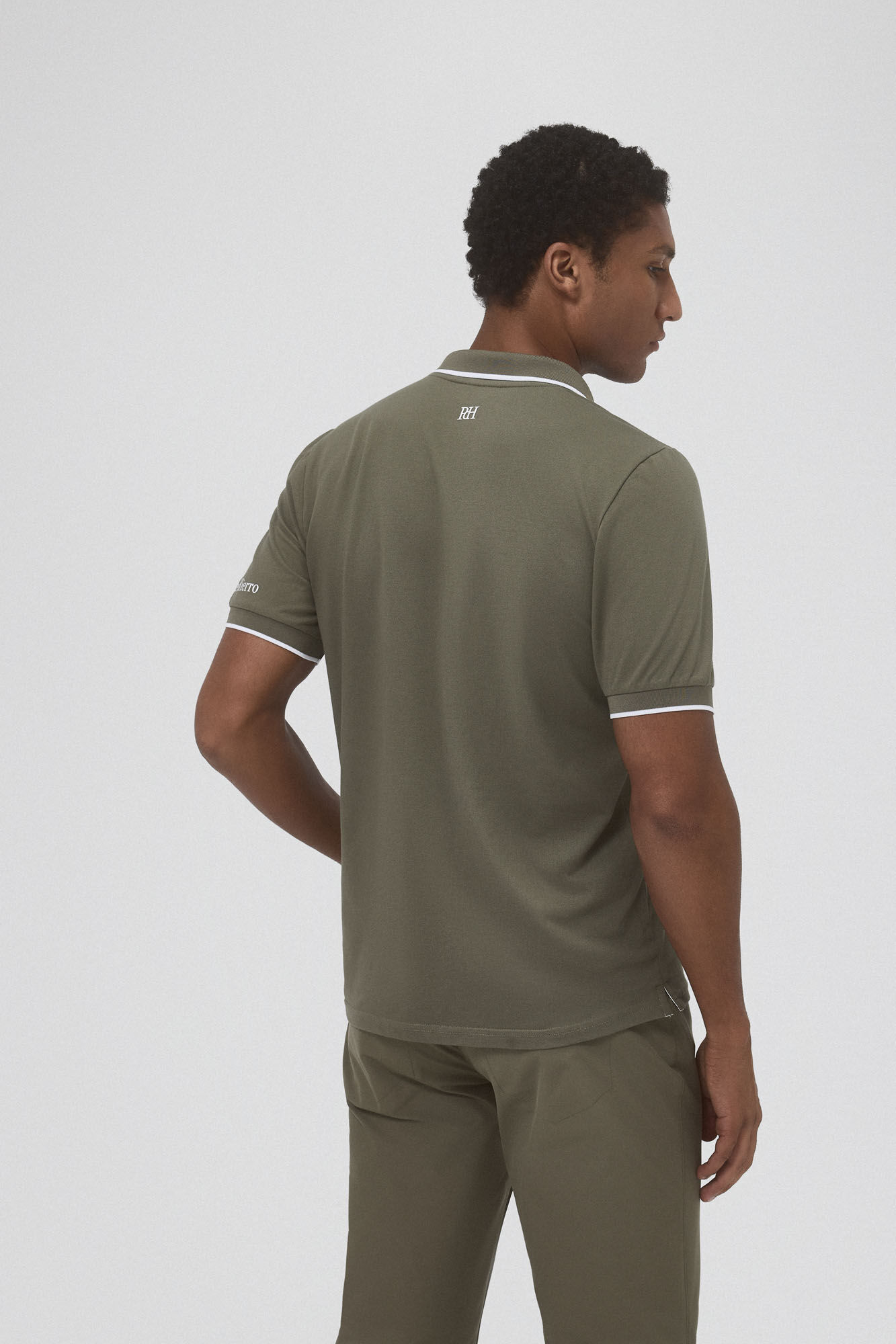 Pedro del Hierro Plain golf polo Green