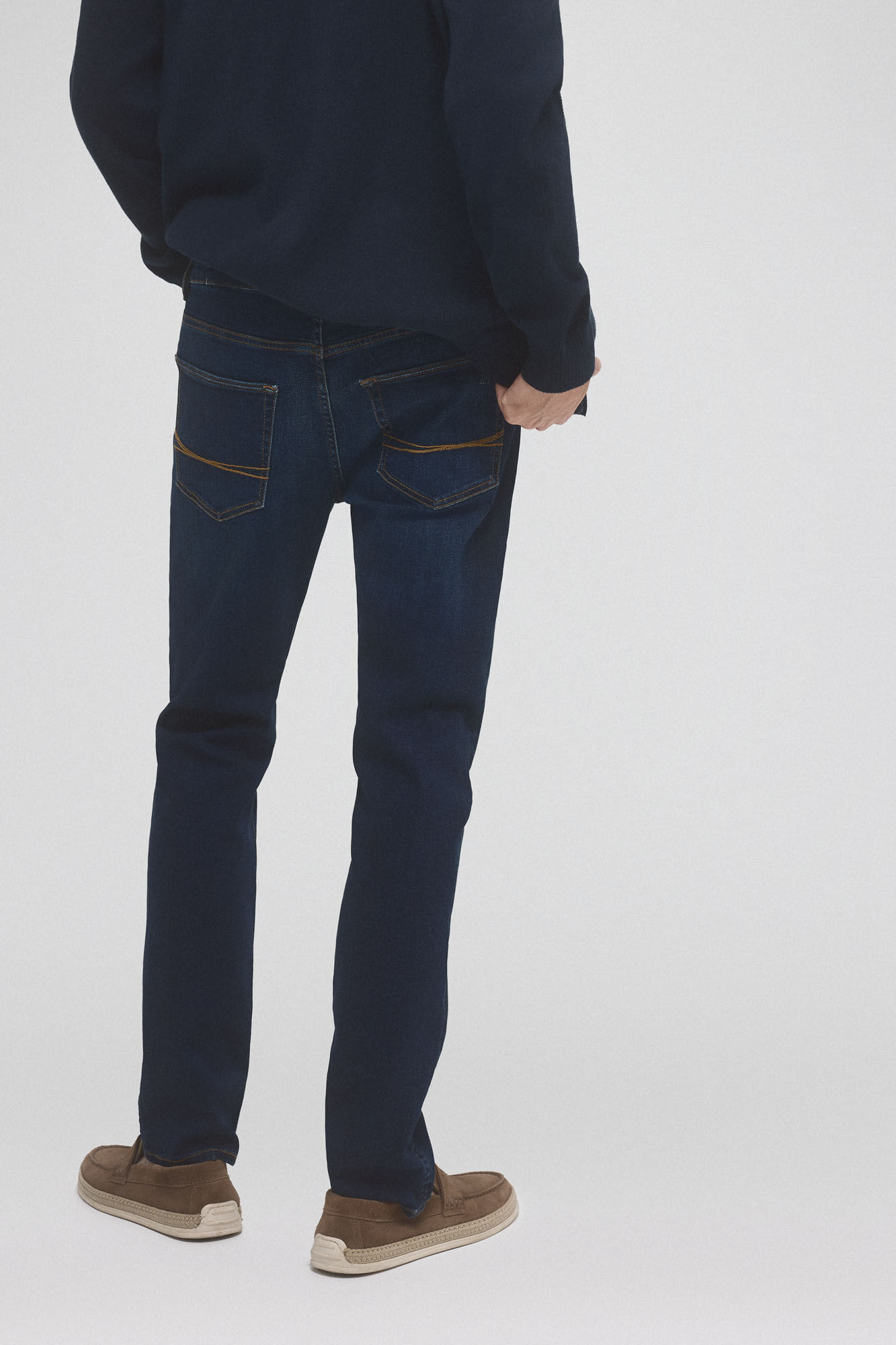 Pedro del Hierro Slim fit Premium Flex lightweight jeans Blue