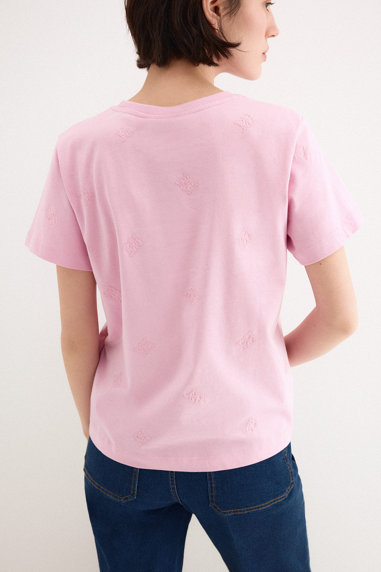 Pedro del Hierro Multi-logo T-shirt pdh Pink
