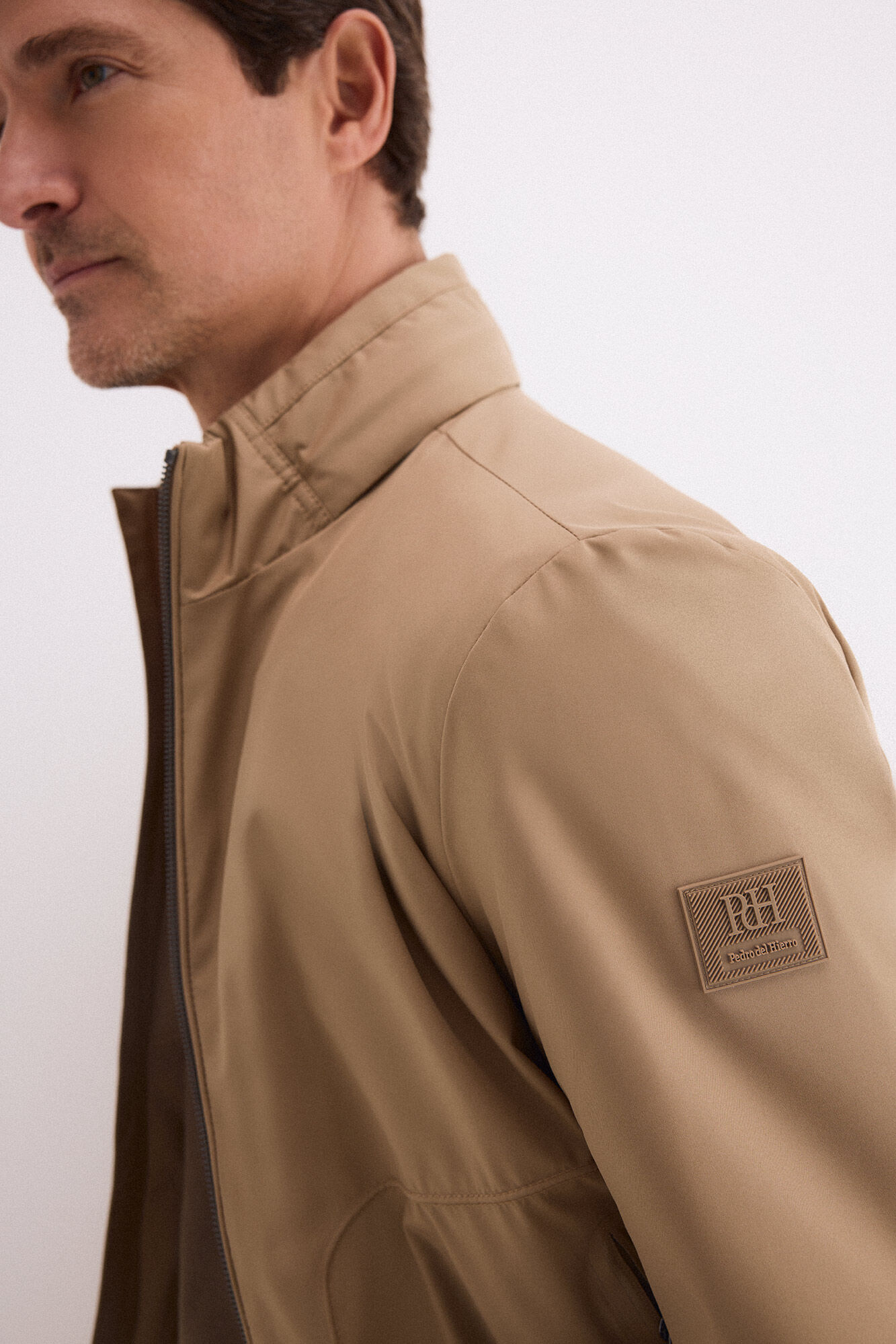 Pedro del Hierro Removable lining jacket Beige
