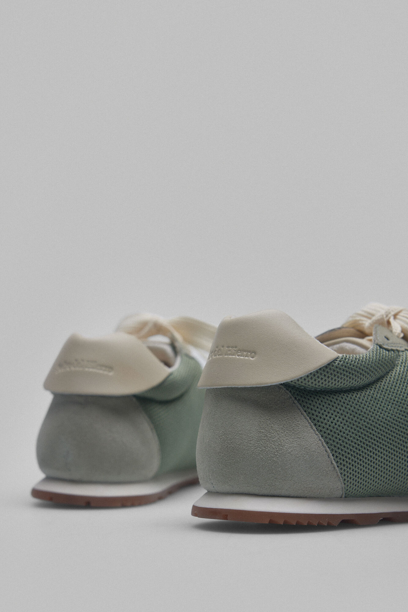 Pedro del Hierro Zapatilla ballet verde agua Verde