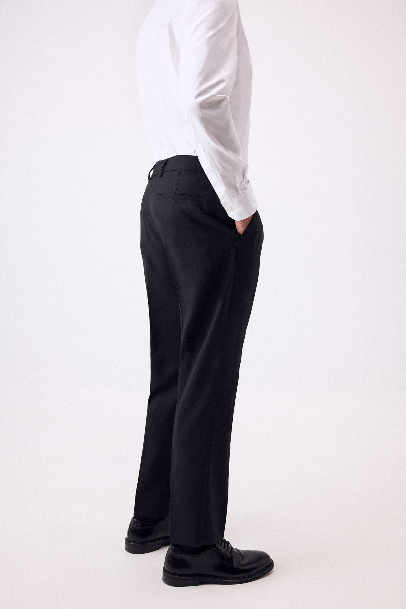 Pedro del Hierro Pleated trousers going out Black