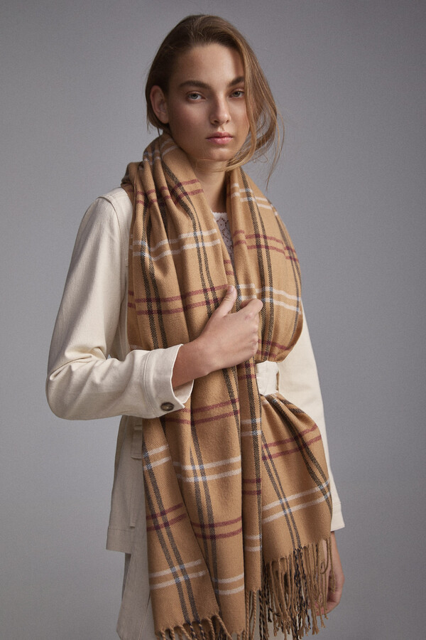 Plaid scarf Pedro del Hierro