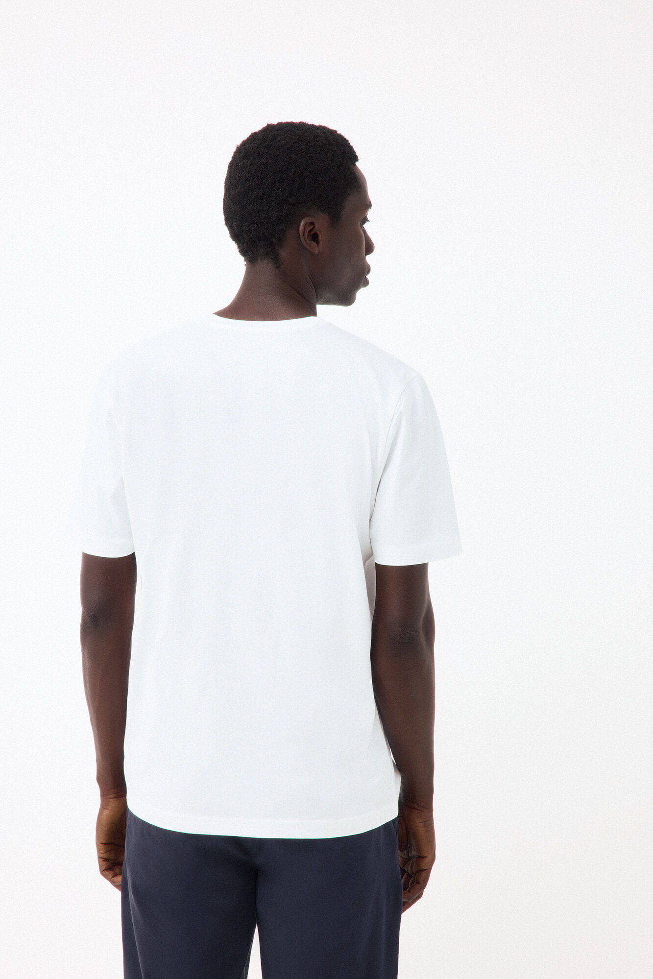 Pedro del Hierro Small logo T-shirt White