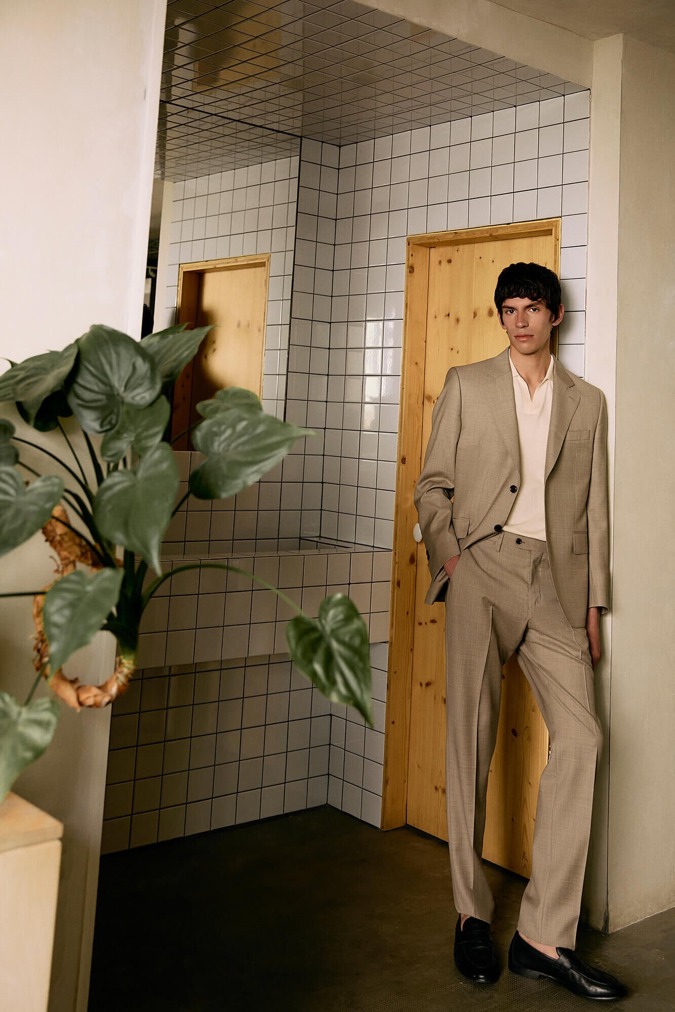 Pedro del Hierro Tailored trousers