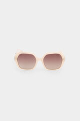 Pedro del Hierro Maxi sunglasses Beige