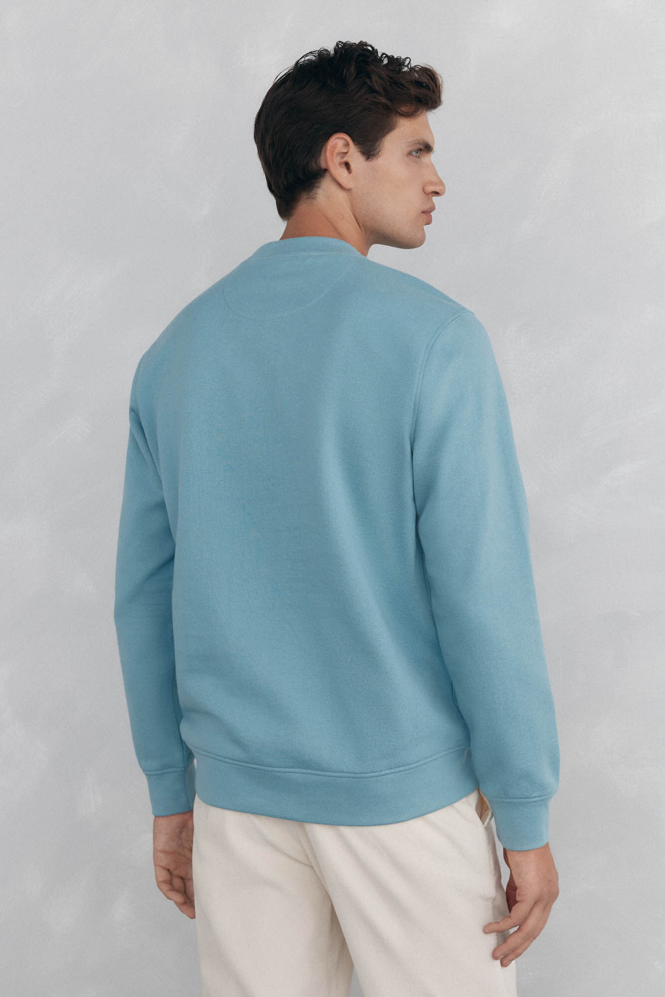 Pedro del Hierro Crew-neck sweatshirt Blue