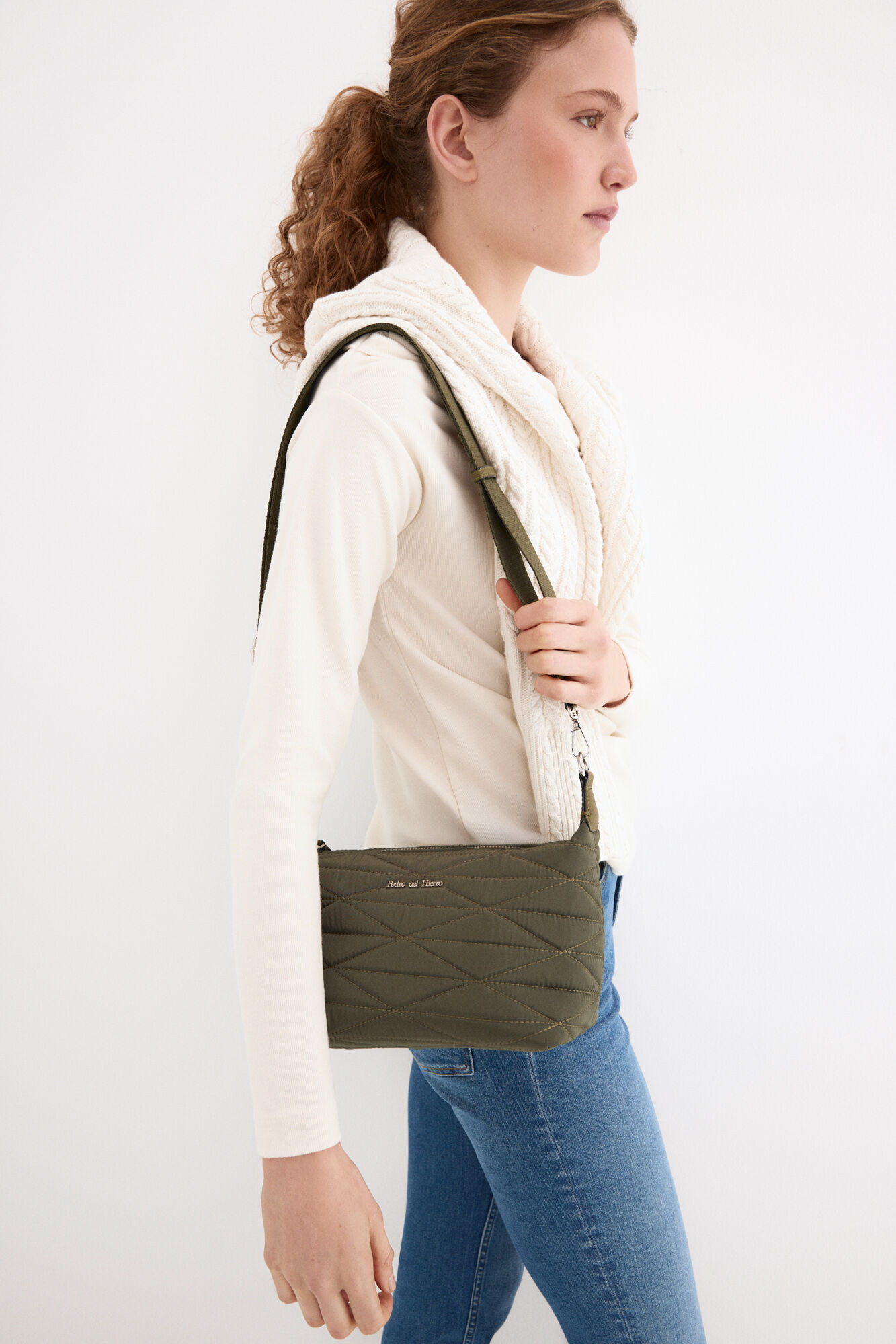 Pedro del Hierro Nylon puffer crossbody