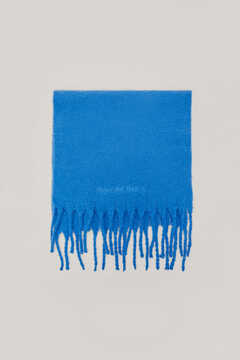 Pedro del Hierro Bufanda azul klein Blue