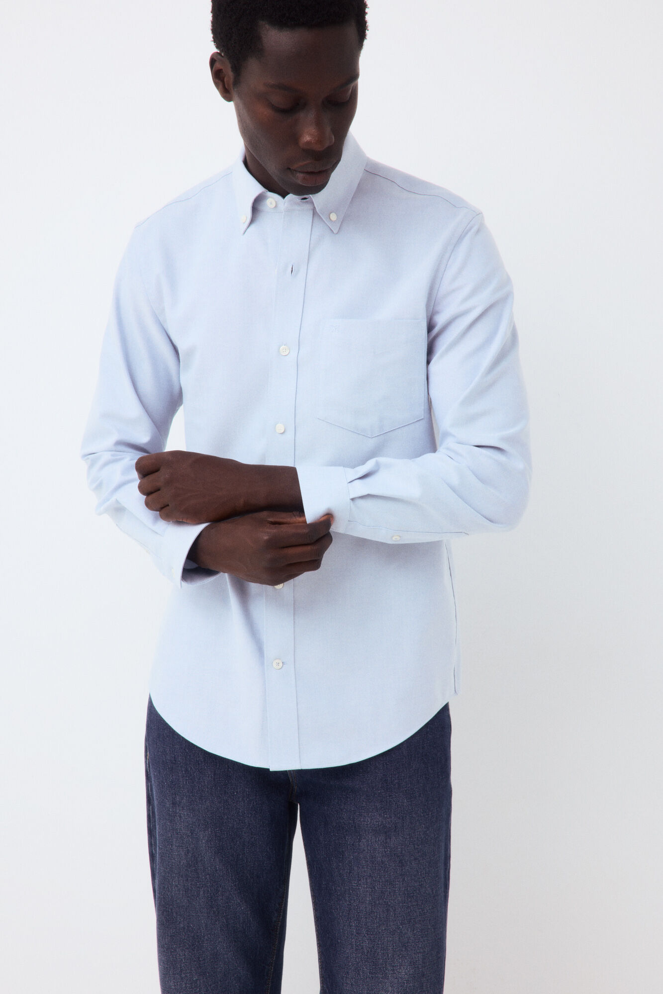 Pedro del Hierro Plain oxford shirt