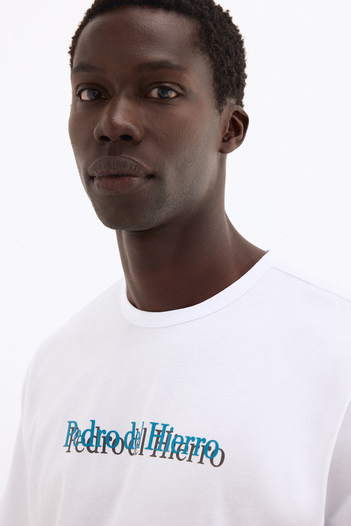 Pedro del Hierro Logo T-shirt White