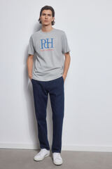 Pedro del Hierro Logo T-shirt Grey