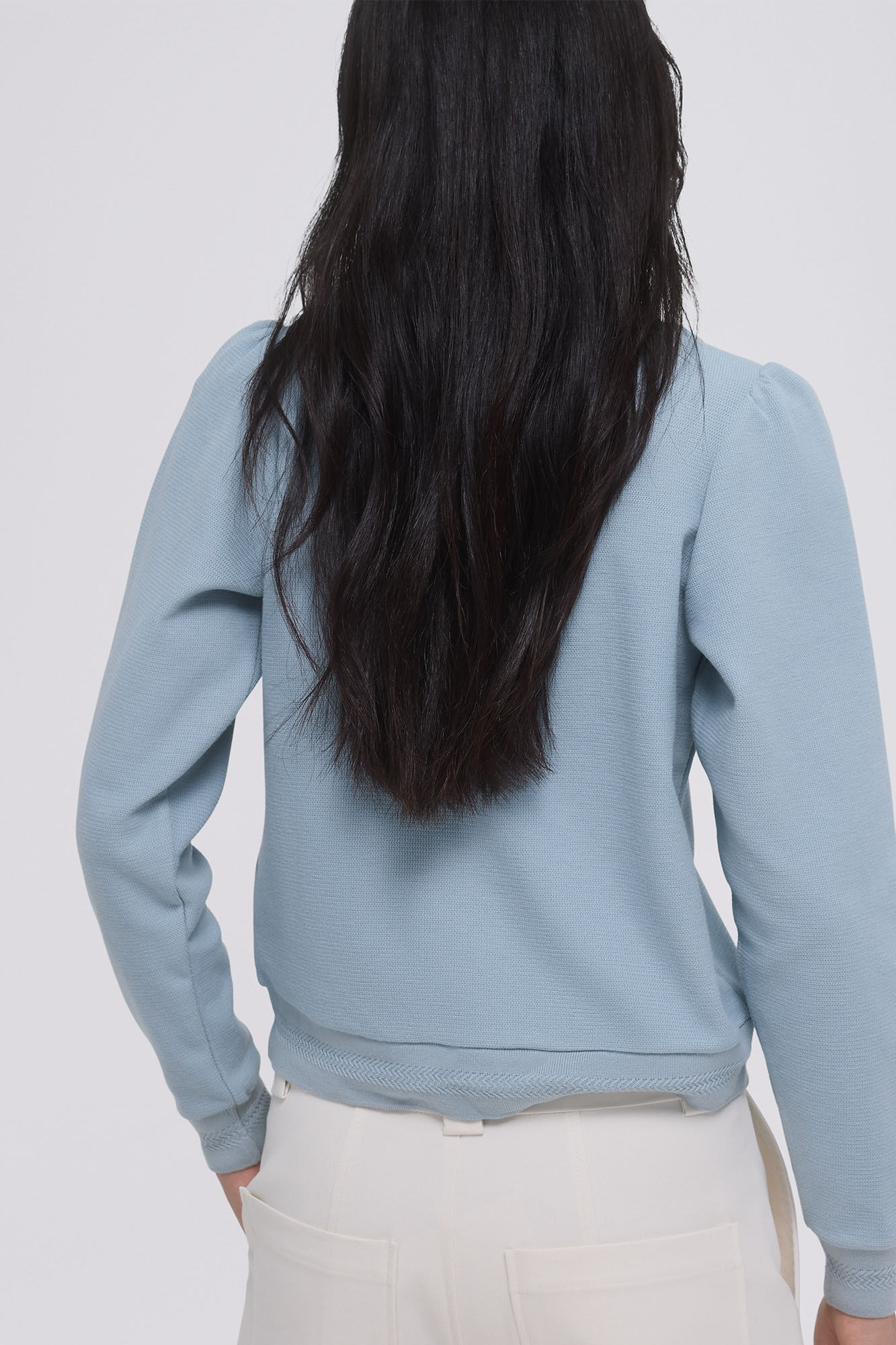 Pedro del Hierro long sleeve jacket type t-shirt Green