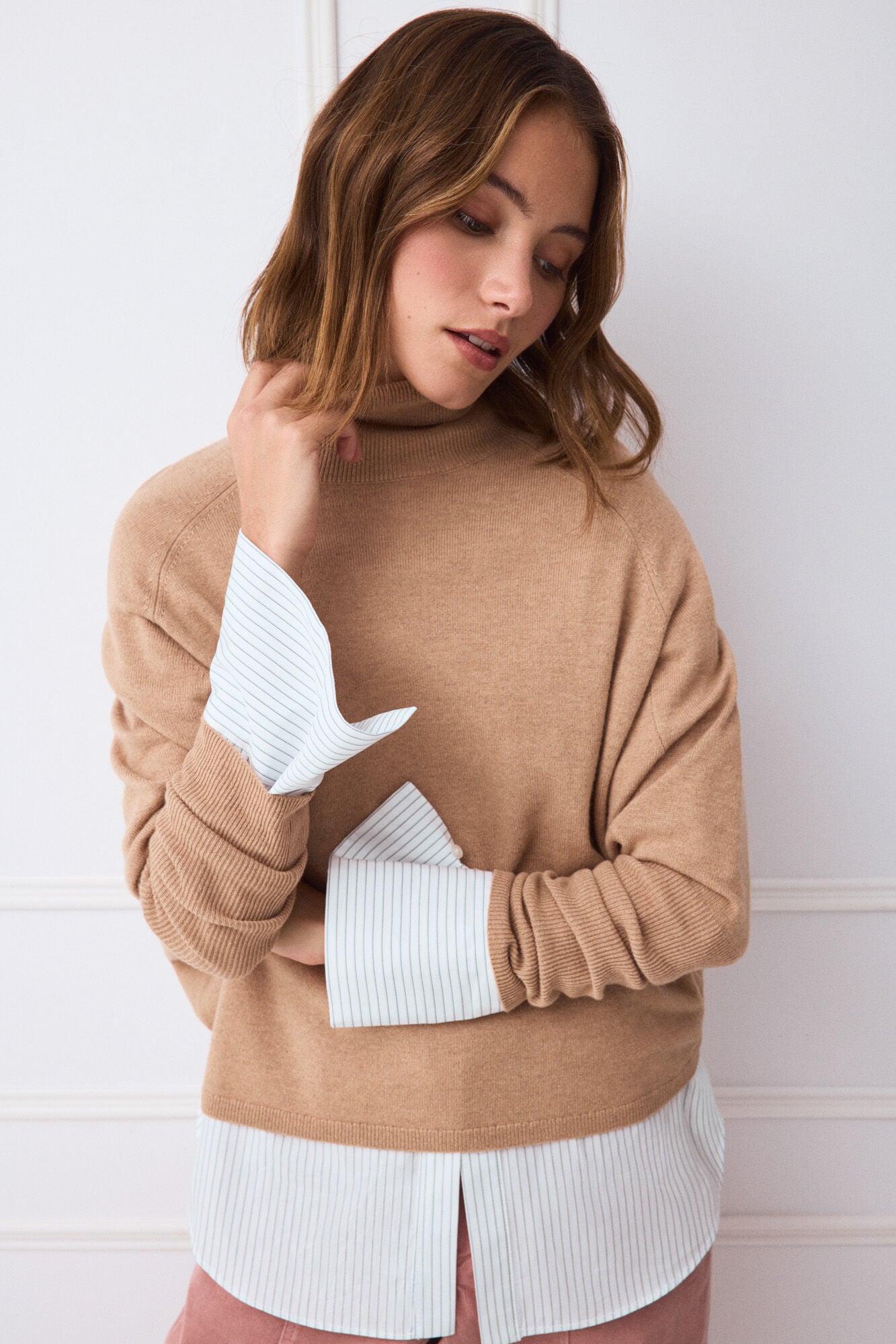 TFP by Tamara Falc&oacute; Oversize funnel neck jumper