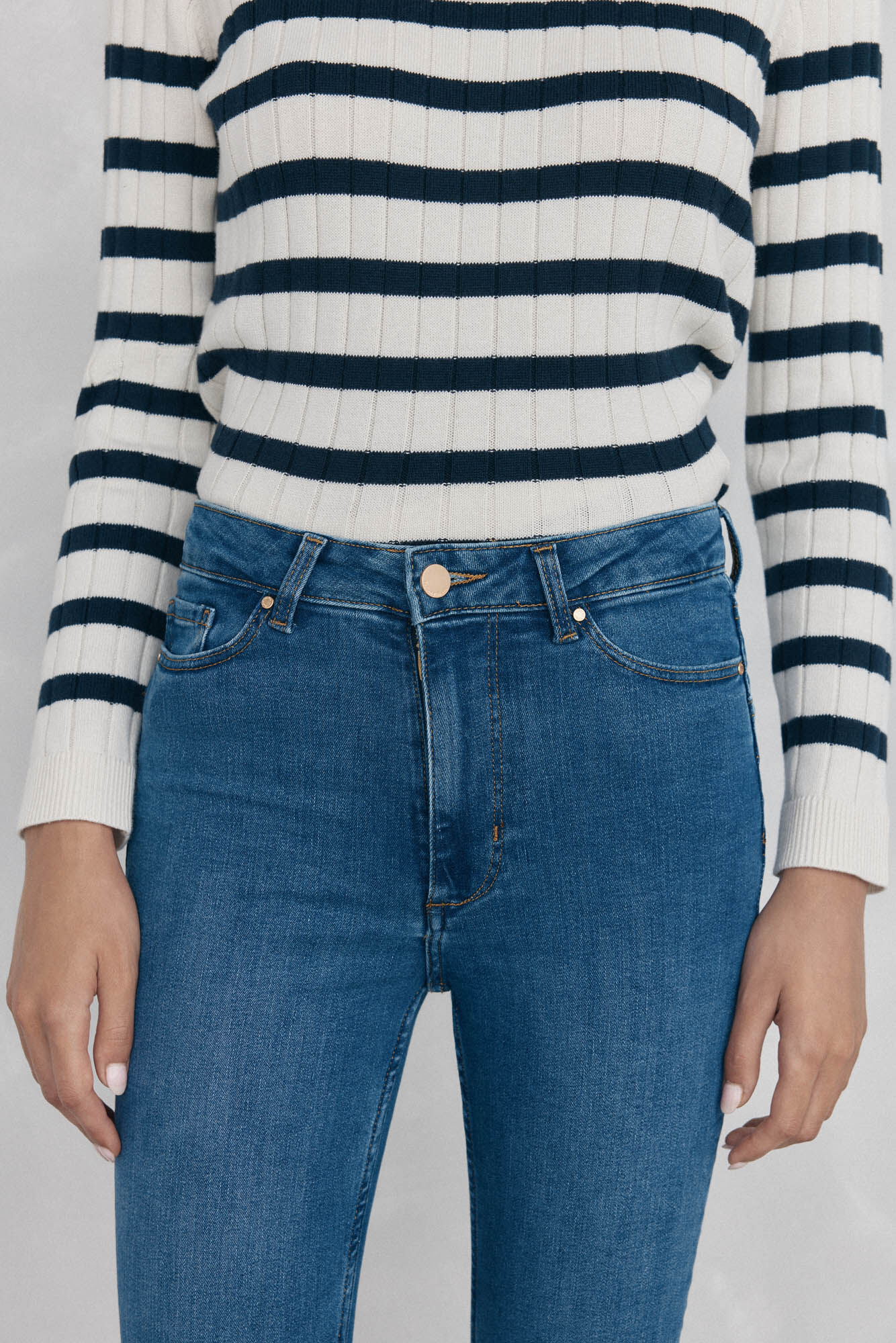 Pedro del Hierro Jeans push up Azul