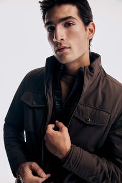 Pedro del Hierro Lined jacket Brown