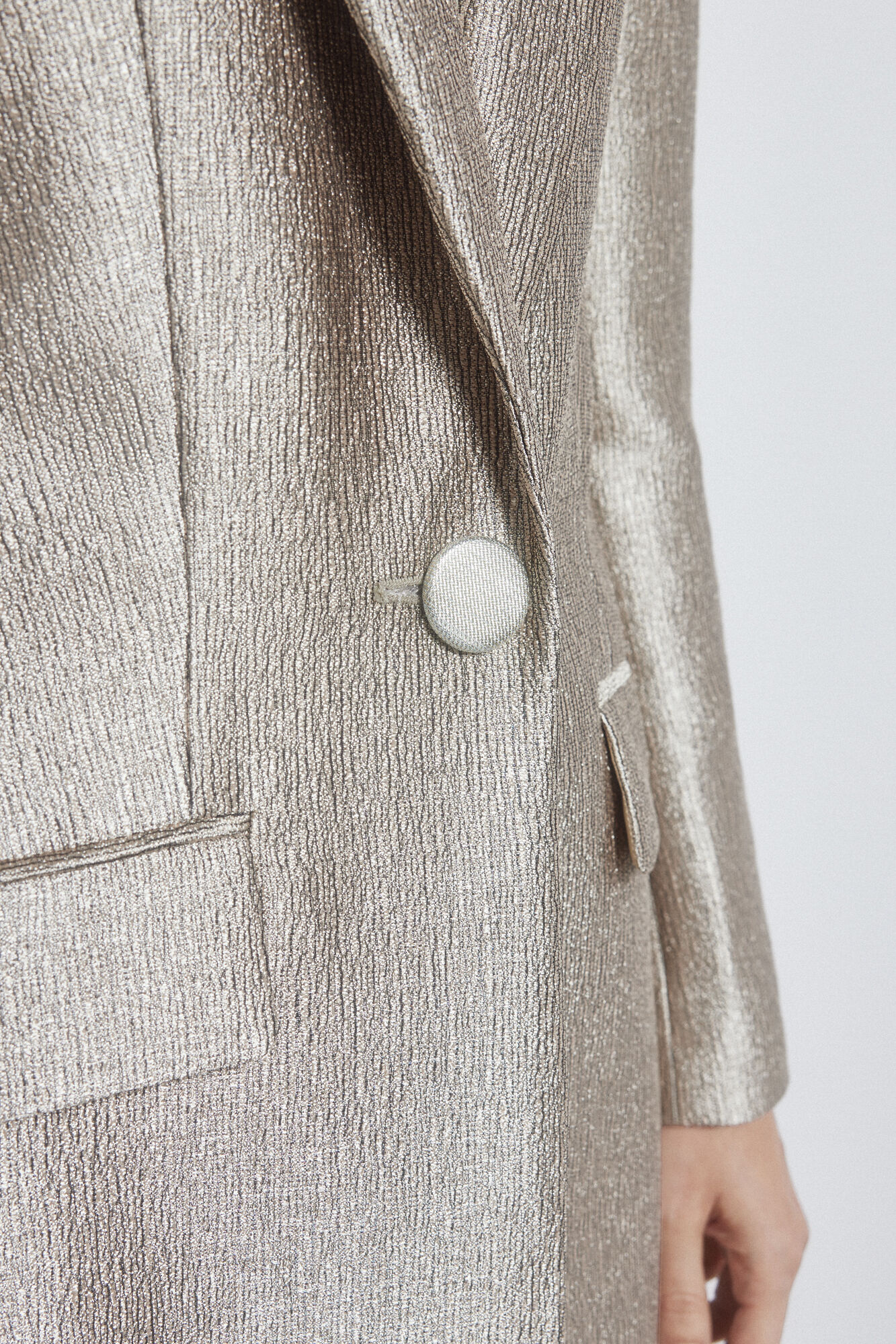 Pedro del Hierro Abrigo sastre dorado Amarillo