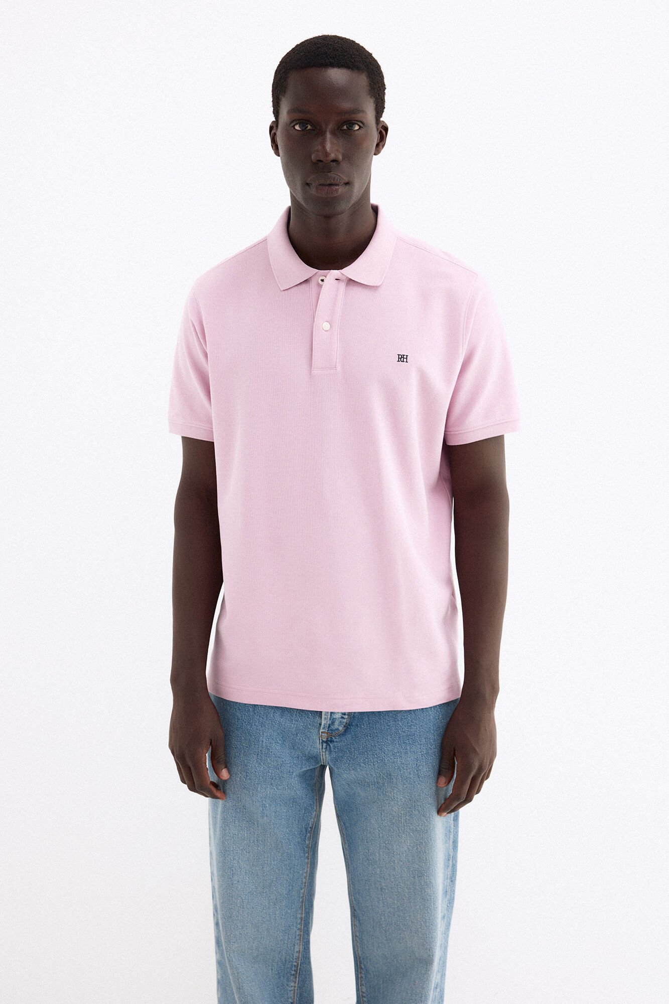 Pedro del Hierro Polo b&aacute;sico em piqu&eacute;