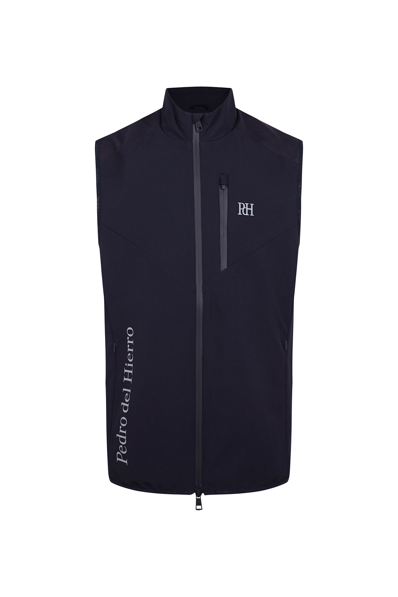 Pedro del Hierro Plain golf gilet Blue