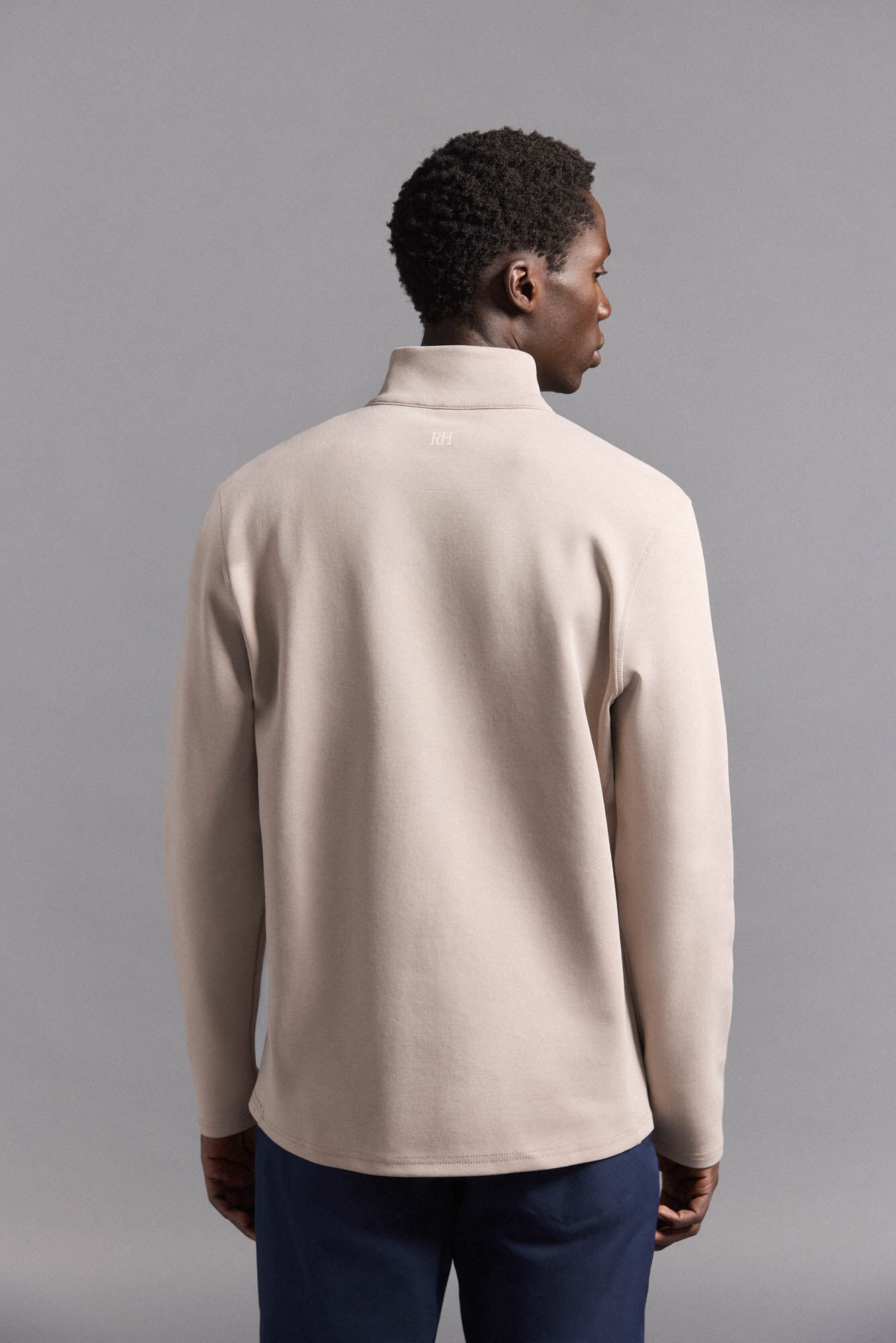 Pedro del Hierro Sudadera cremallera golf Marr&oacute;n