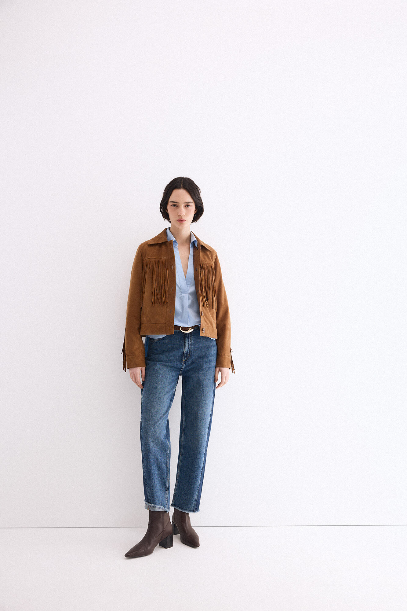 Pedro del Hierro Camisa amplia lisa