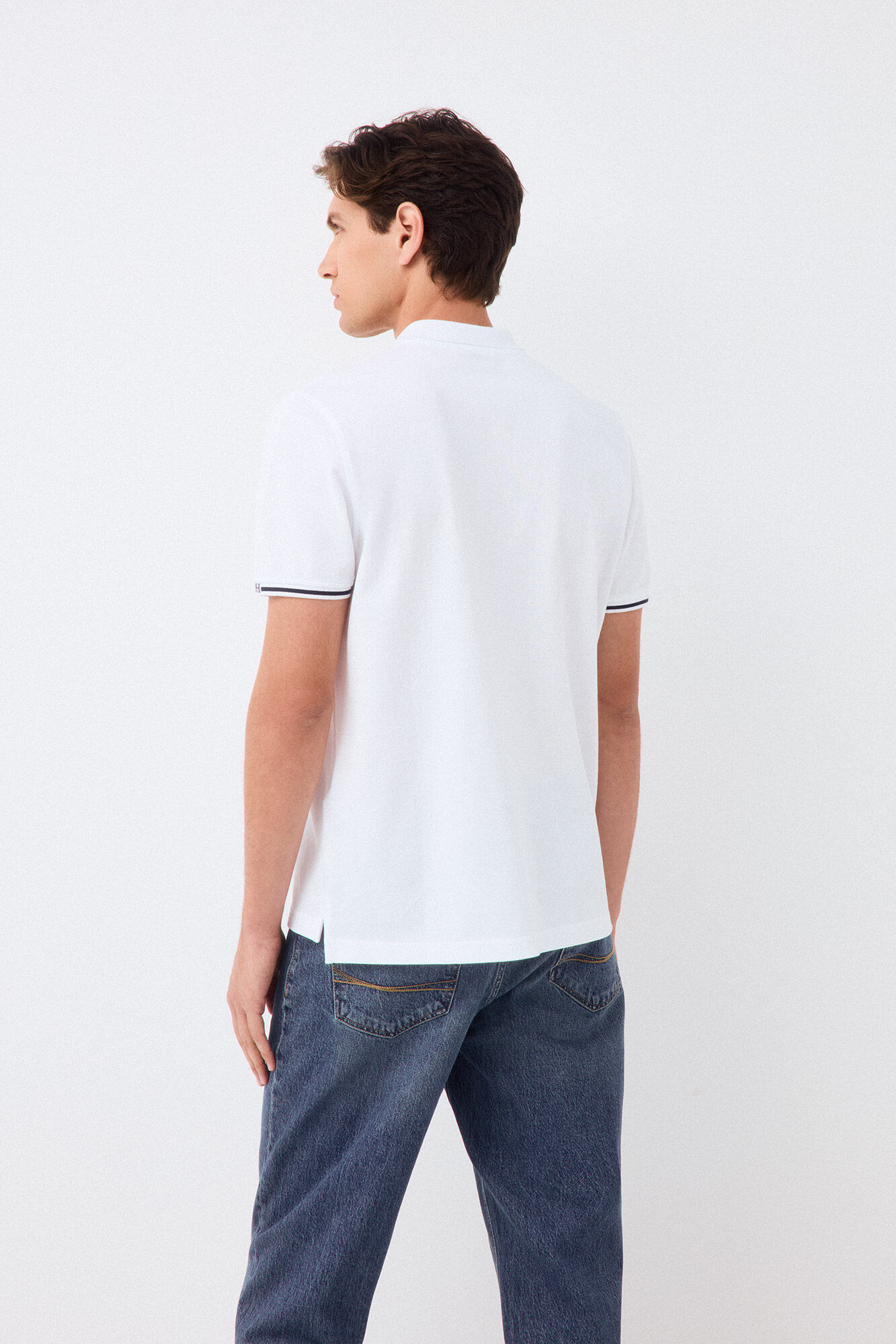 Pedro del Hierro Polo fantasy cuff White