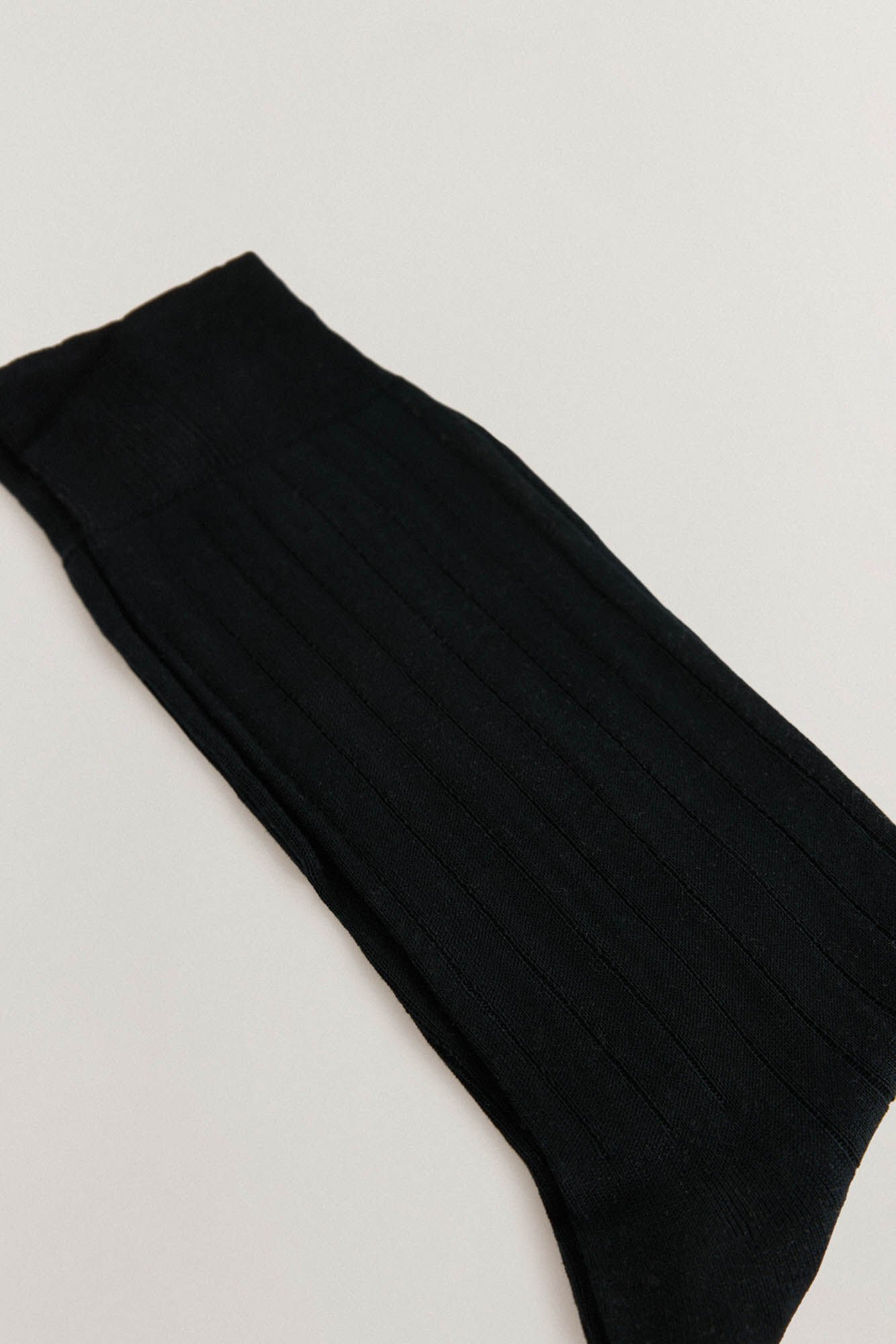 Pedro del Hierro Plain dress socks Black