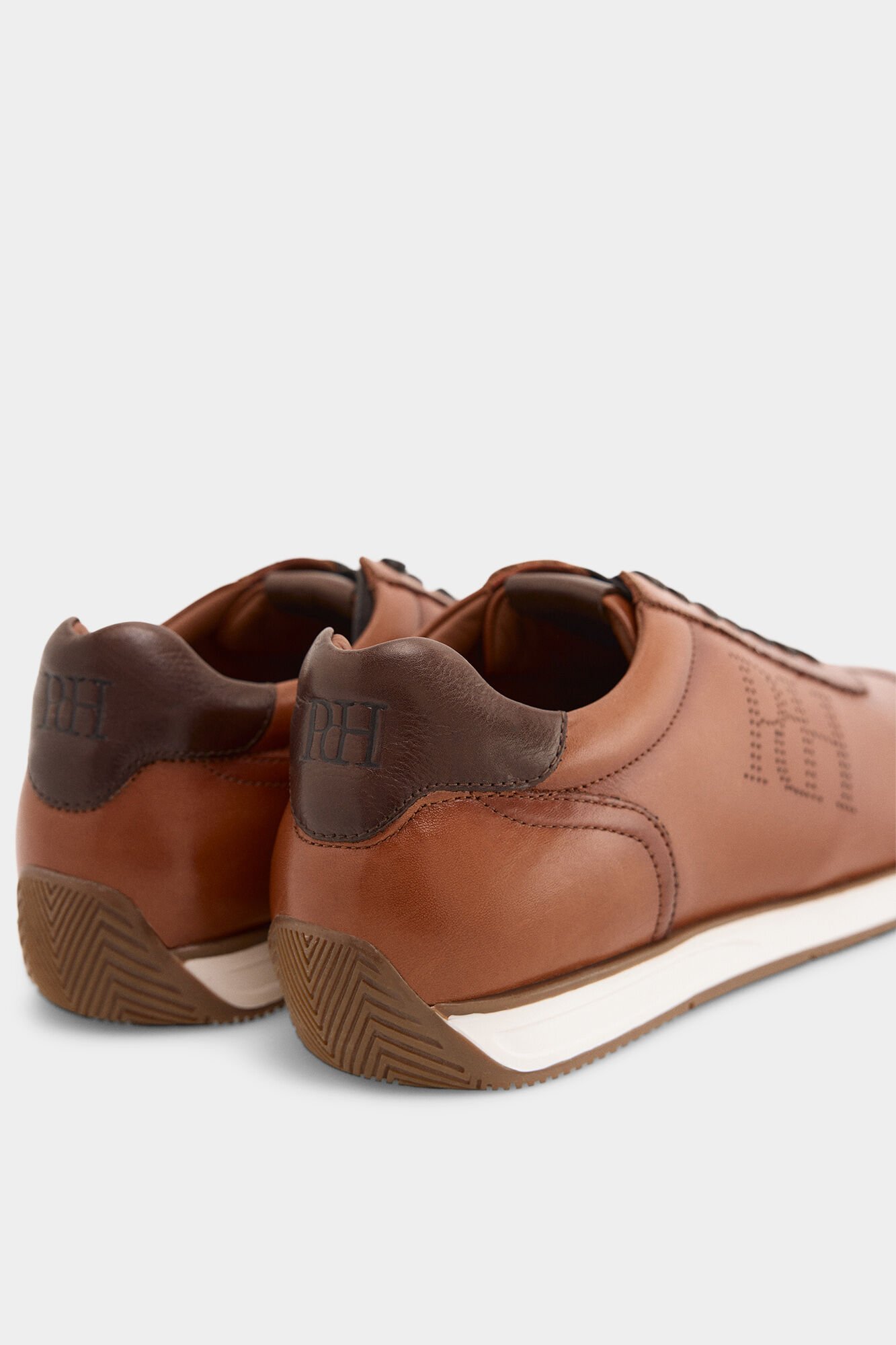 Pedro del Hierro Iconic rubber-soled sneaker Brown