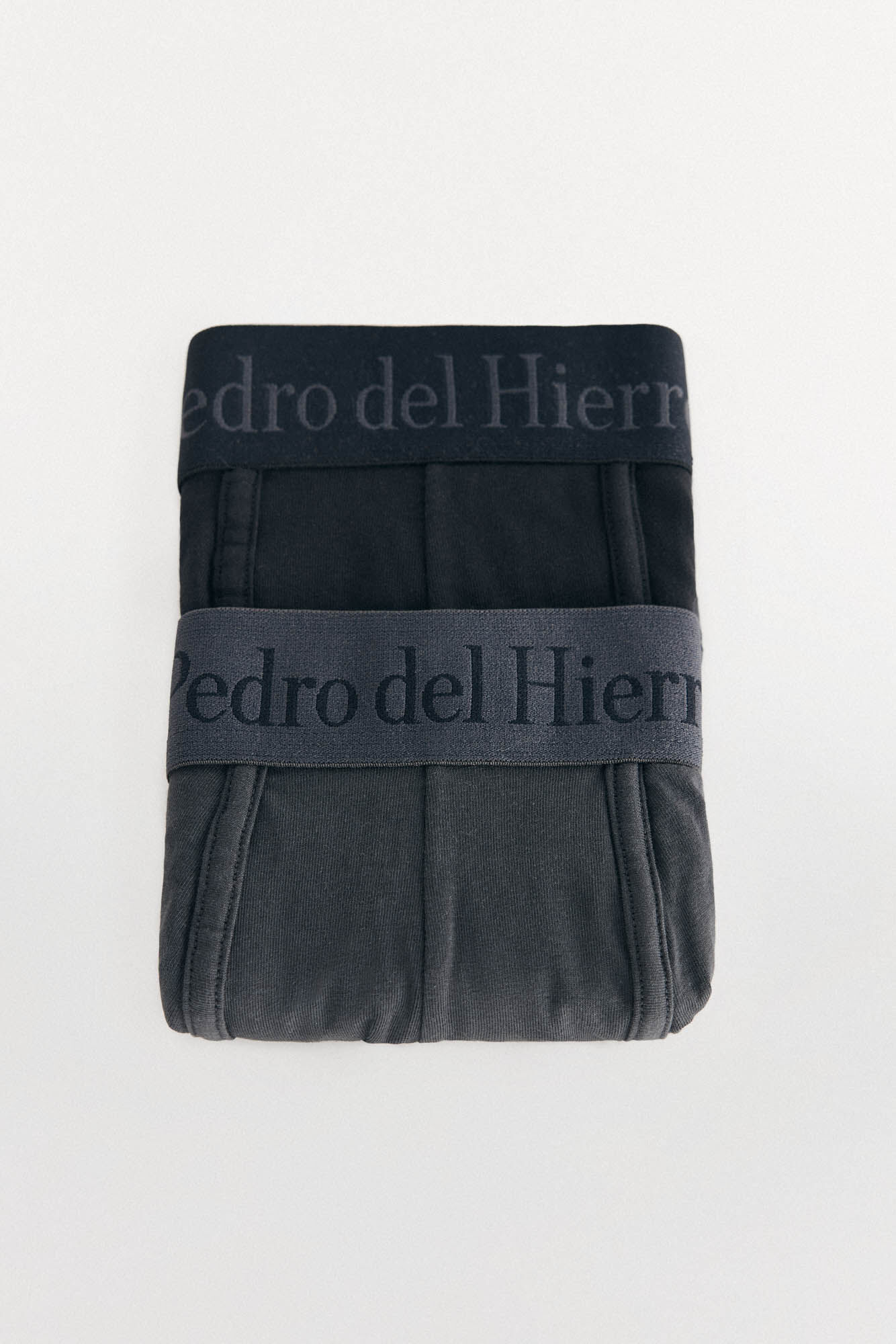 Pedro del Hierro Pack of 2 jersey-knit boxers Black