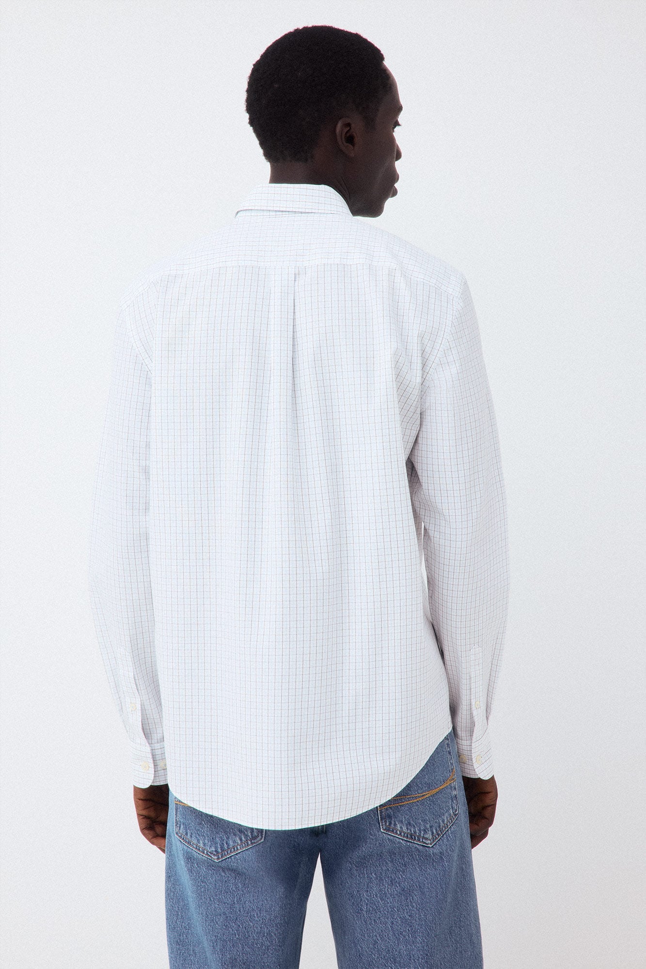 Pedro del Hierro Plaid shirt Blue