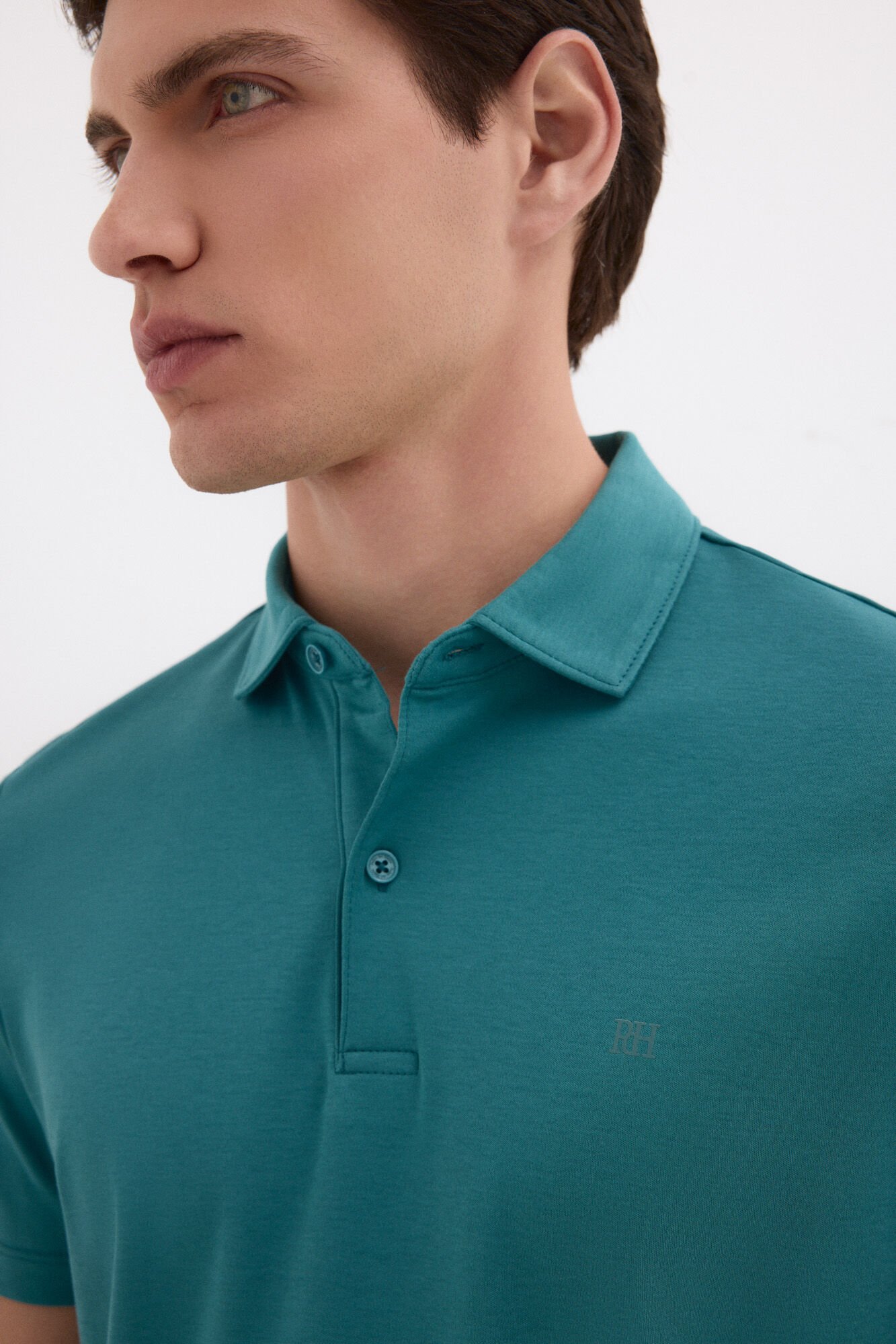Pedro del Hierro Mercerized polo shirt