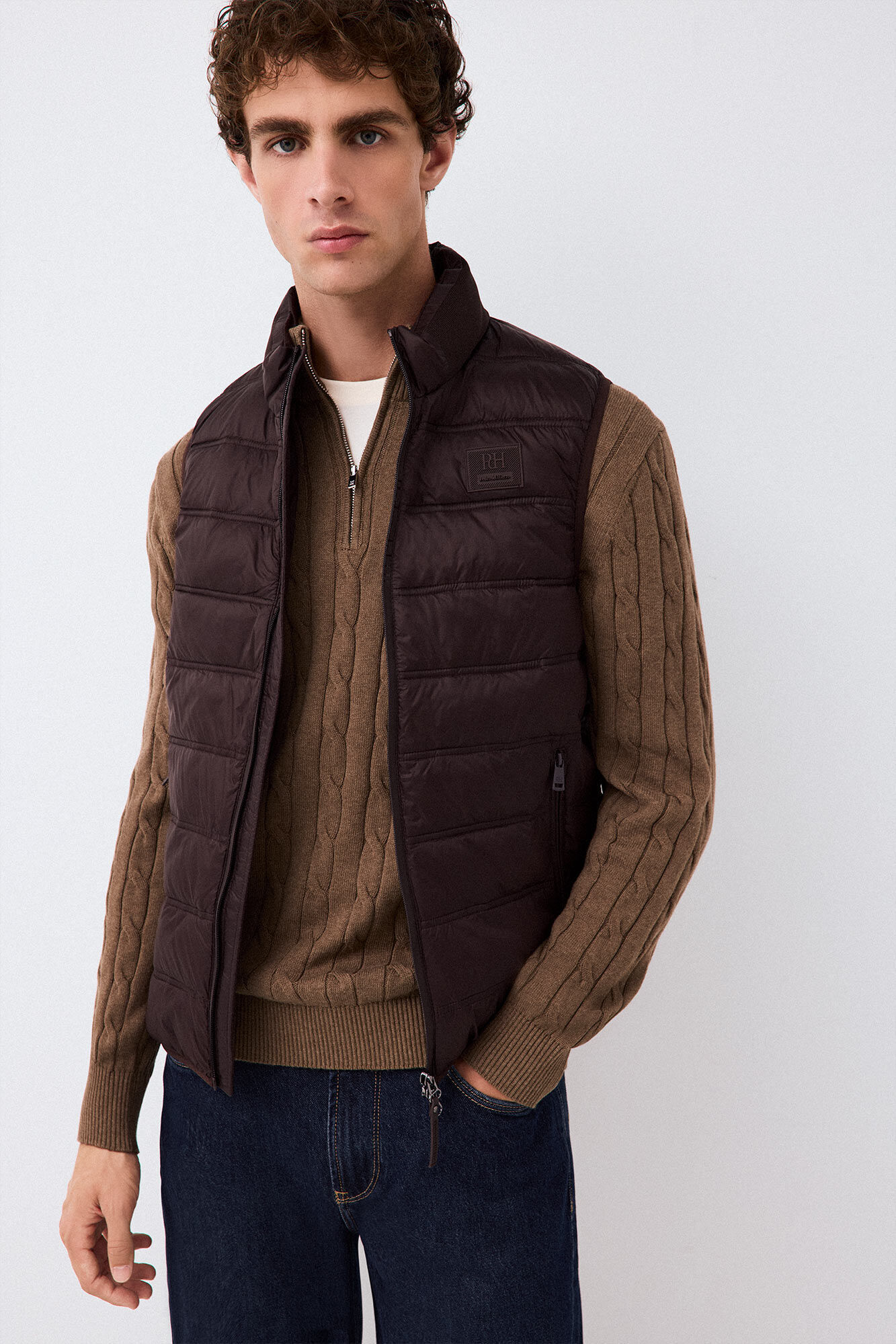 Pedro del Hierro Colete acolchoado ultraleve