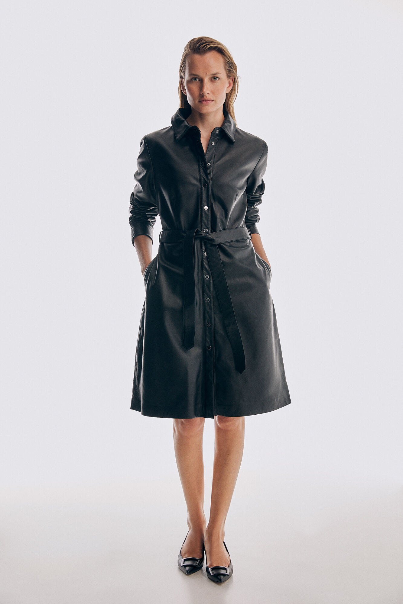 Pedro del Hierro Vestido napa Negro