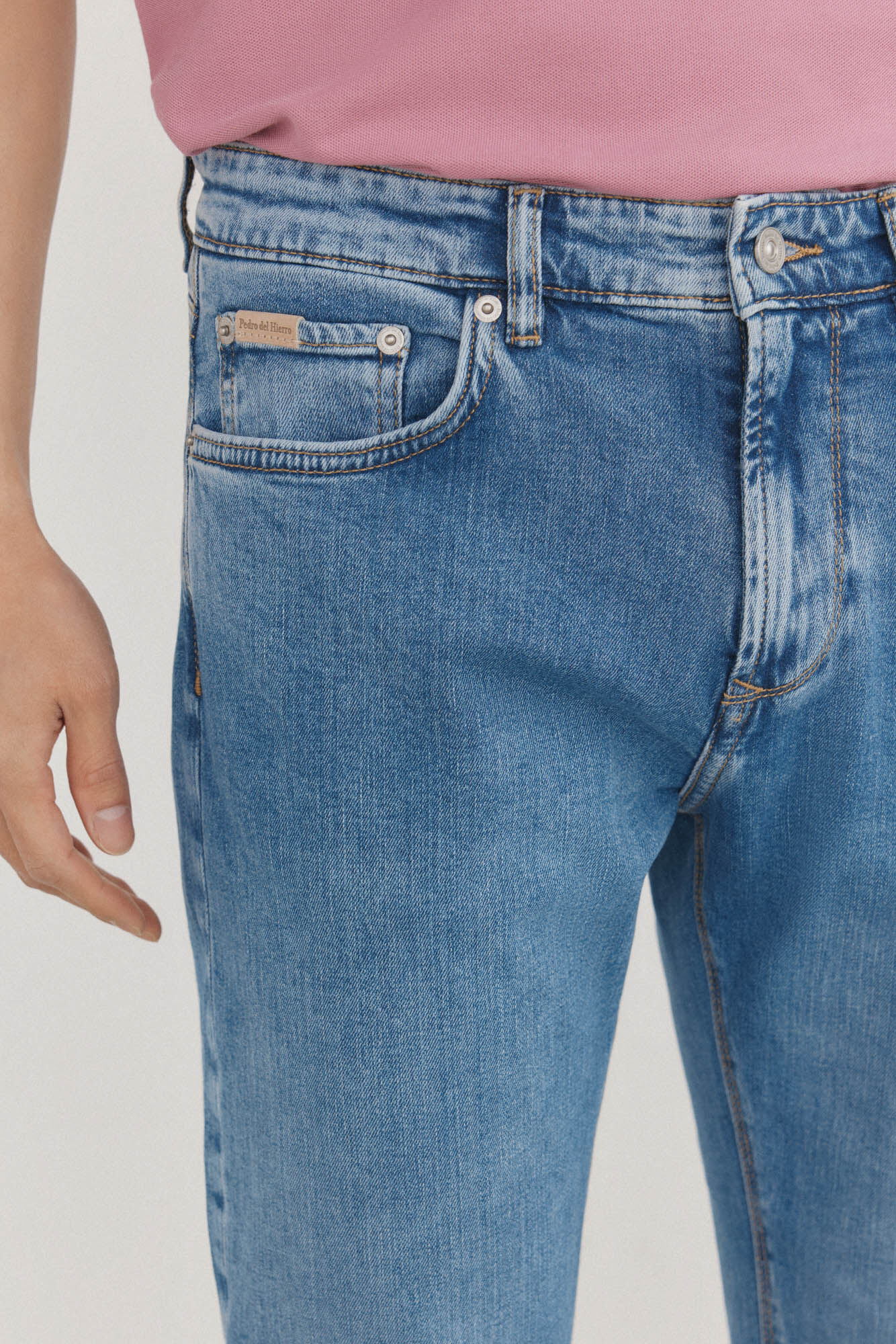 Pedro del Hierro Regular fit Premium Flex jeans Blue